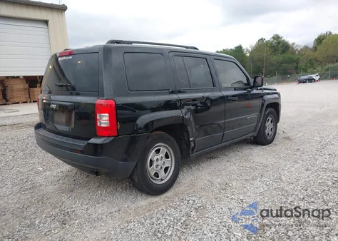 2017 Jeep Patriot Sport Fwd from USA, damaged, VIN 1C4NJPBA2HD145319